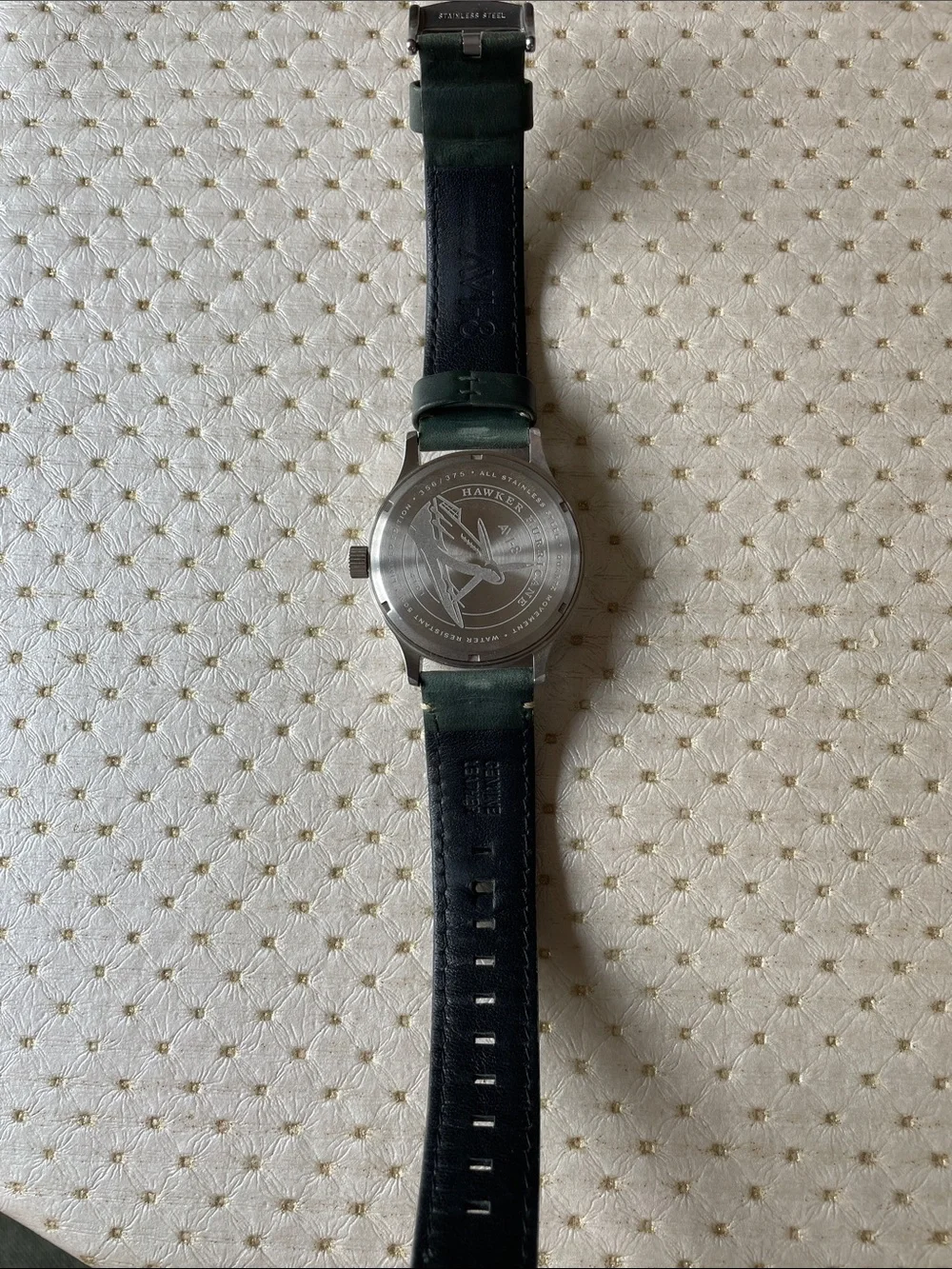 Men's Green Pilot Chronograph Watch